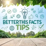 BetterThisFacts Tips from BetterThisWorld: What Readers Should Know